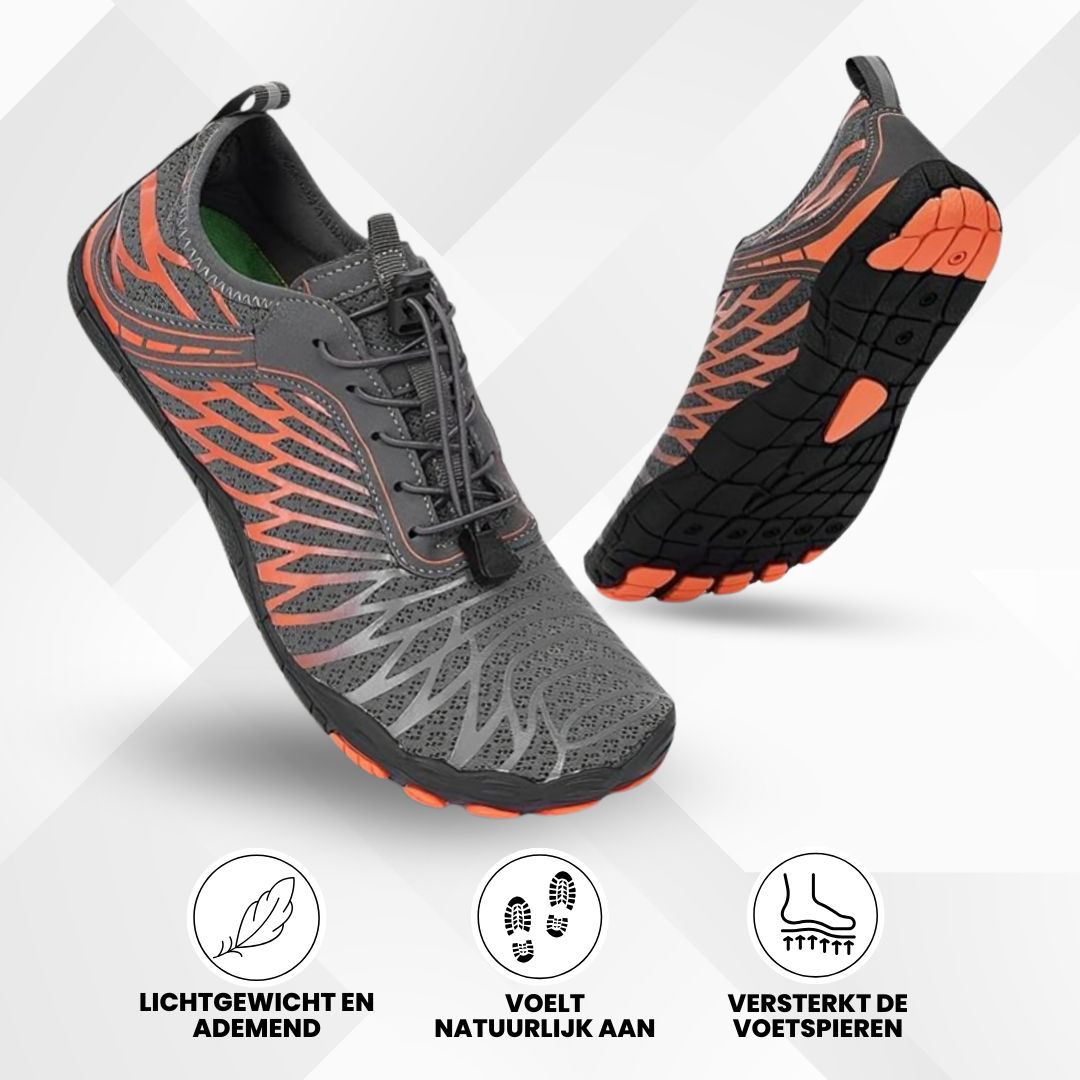 FloraX Pro - ergonomische, pijnverlichtende en waterdichte barefoot schoenen