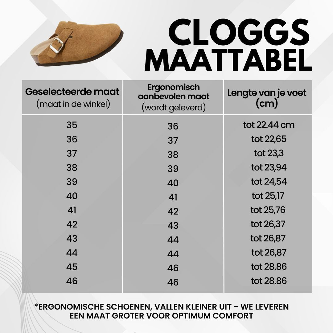 Cloggs - het origineel voor maximaal comfort