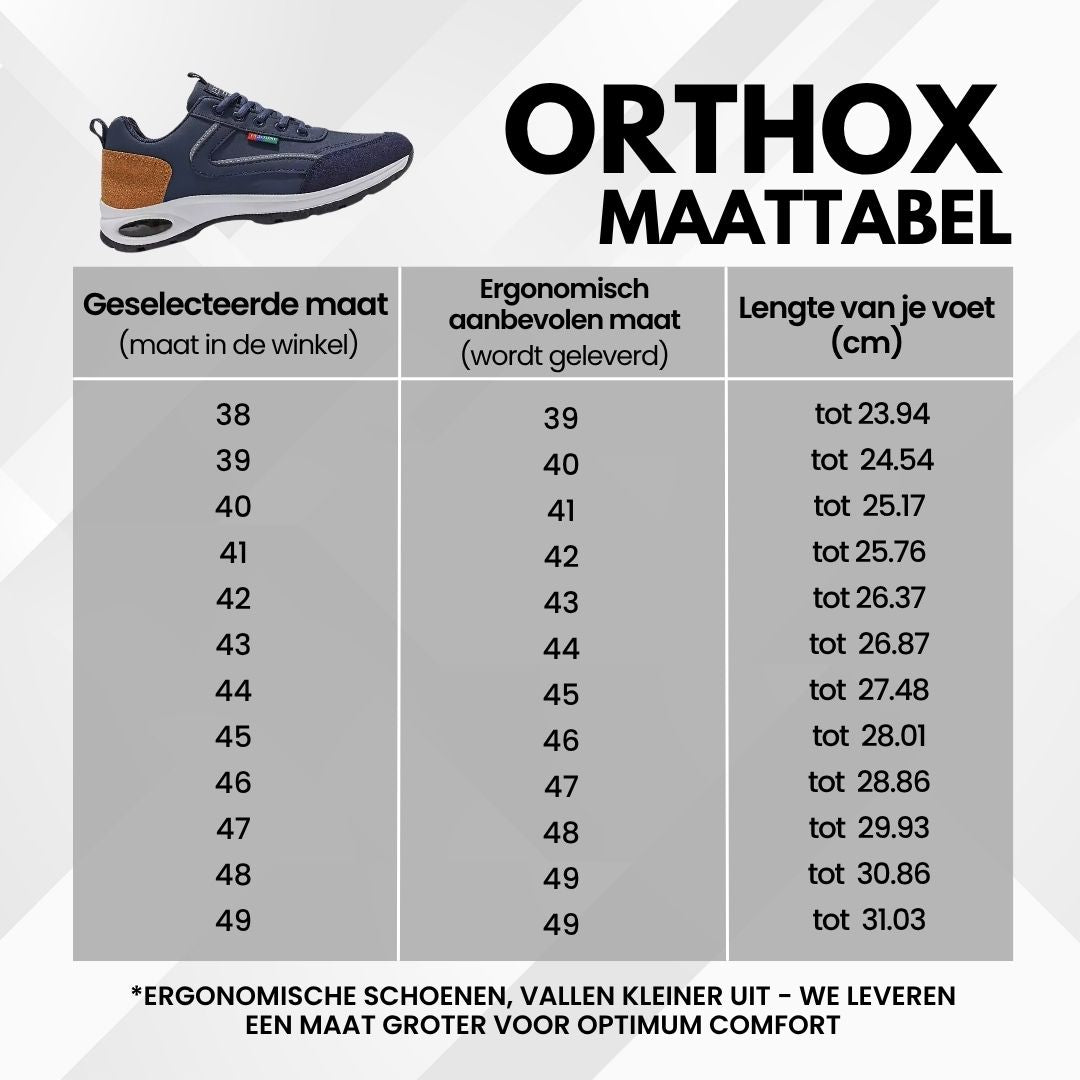 Orthox - Ergonomische, pijnverlichtende comfortschoenen - Unisex