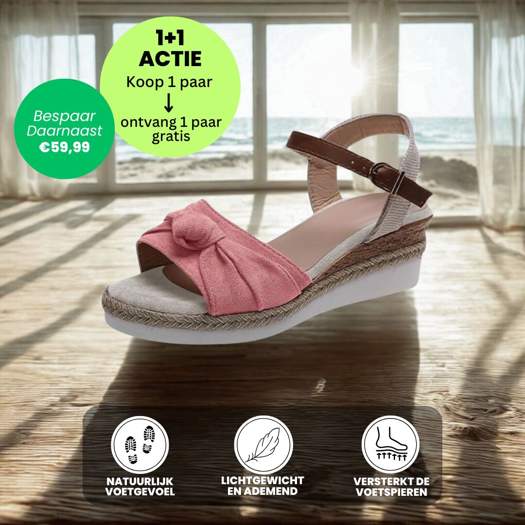 OrthoLuna - ergonomische & pijnverlichtende sandalen voor meer comfort – Speciale Actie 1+1 Gratis