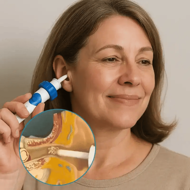 EarClean - Voor heldere oren en beter gehoor – zonder wattestaafjes