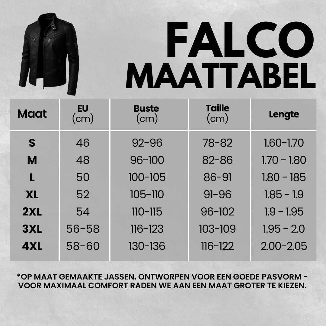 Falco – Hoogwaardige Leren Jas