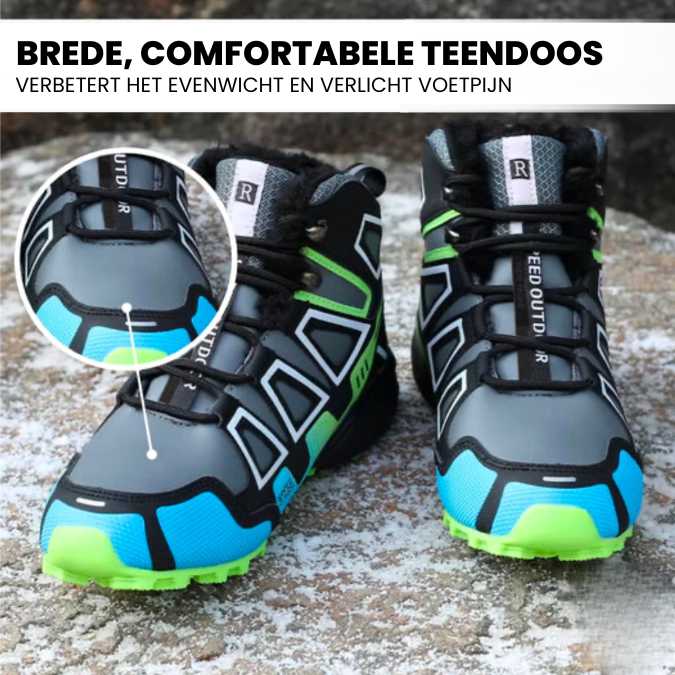 OrthoTrekking Pro - ergonomische, waterdichte & pijnverlichtende trekking- en wandelschoenen