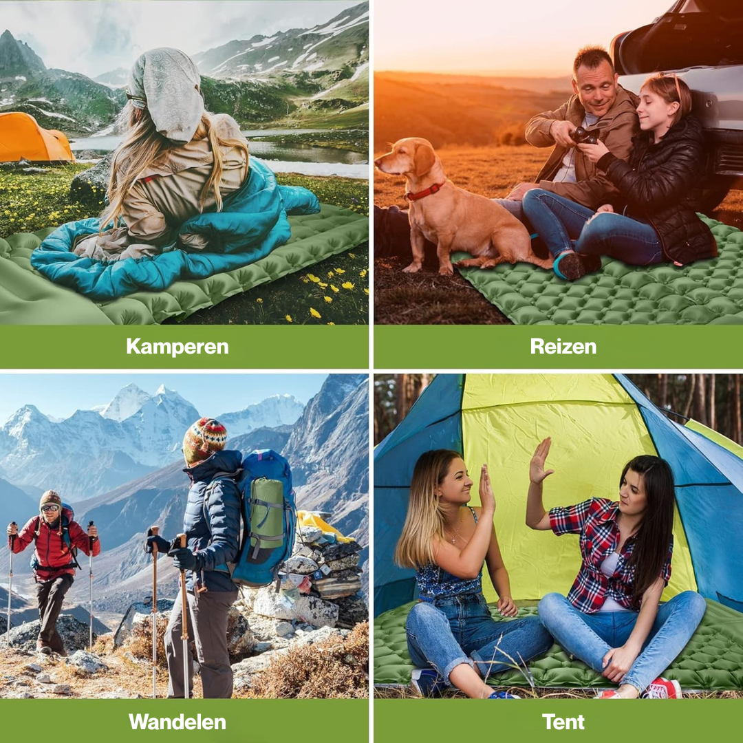 XPERTmatte Pro - Opblaasbare slaapmatras voor rustige nachten