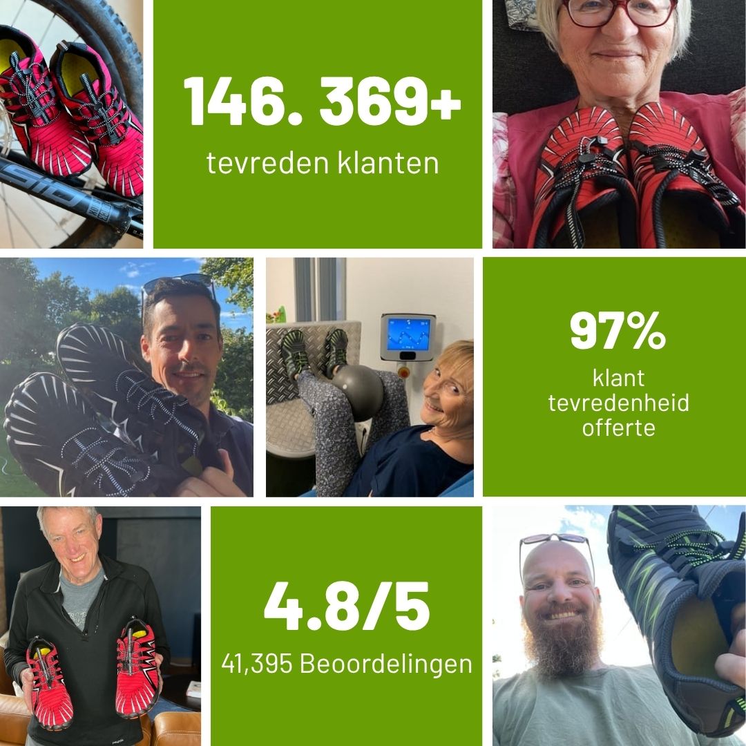 AeroX Pro - ergonomische, waterdichte & pijnverlichtende barefoot schoenen