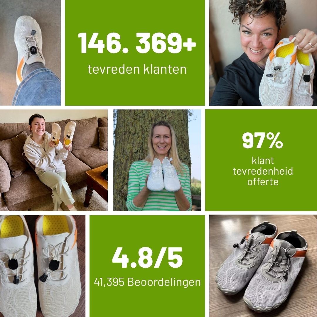 FreeStep - ergonomische, pijnverlichtende en waterdichte barefoot schoenen – Speciale Actie 1+1 Gratis