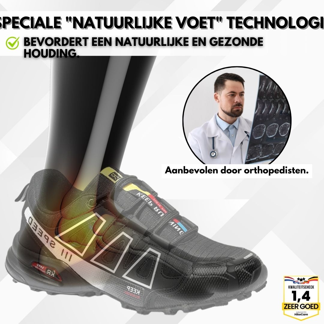 OrthoTrekking - Ergonomische pijnverlichtende trekking- en wandelschoenen