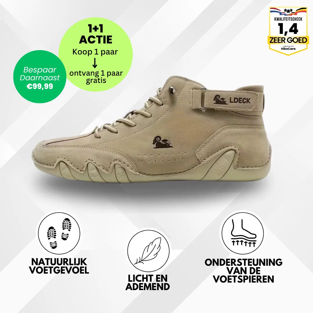 Alpaca - ergonomische, waterdichte & pijnverlichtende barefoot schoenen – Speciale Actie 1+1 Gratis