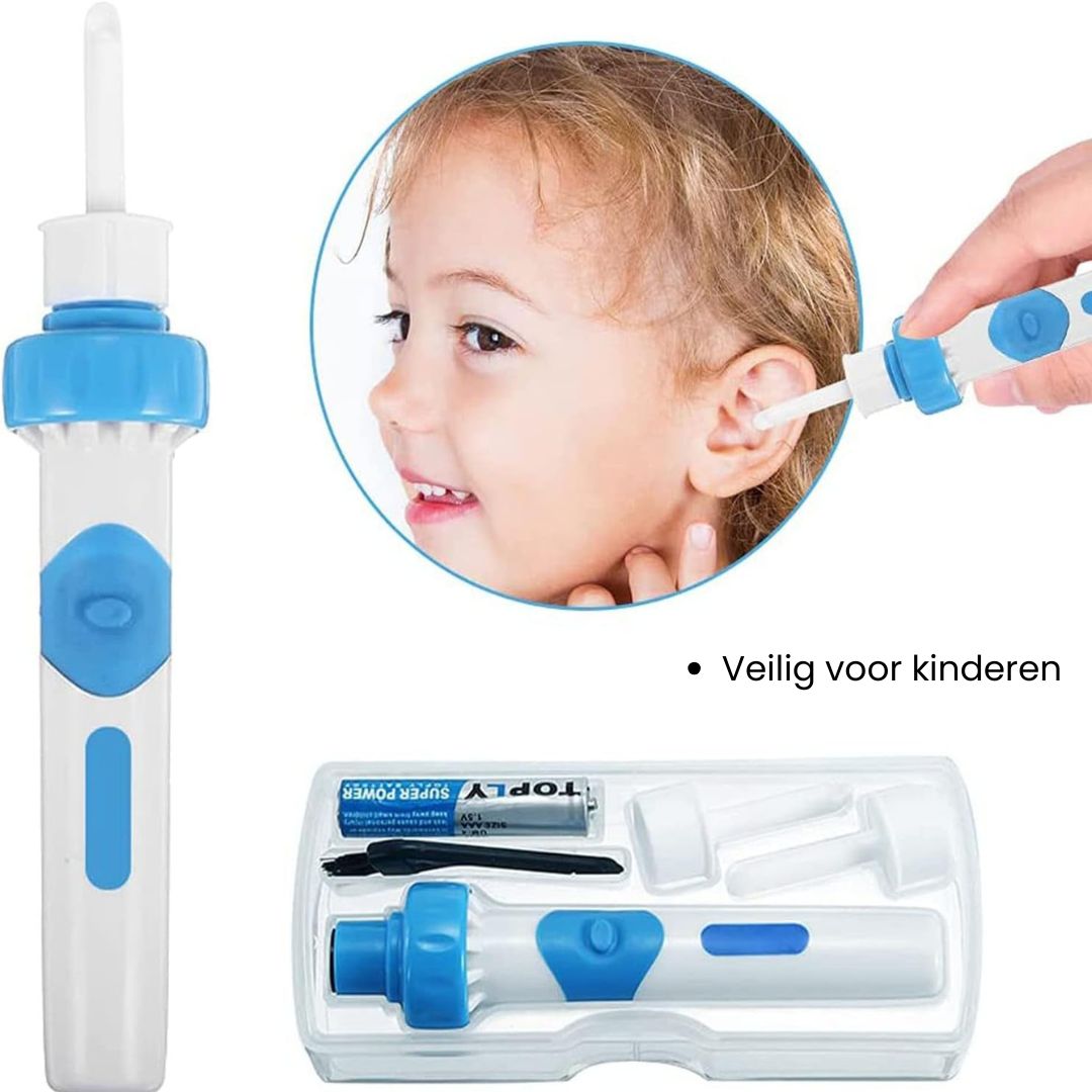 EarClean - Voor heldere oren en beter gehoor – zonder wattestaafjes