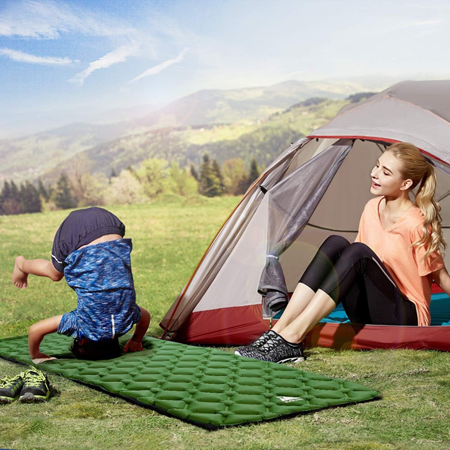 XPERTmatte Pro - Opblaasbare slaapmatras voor rustige nachten