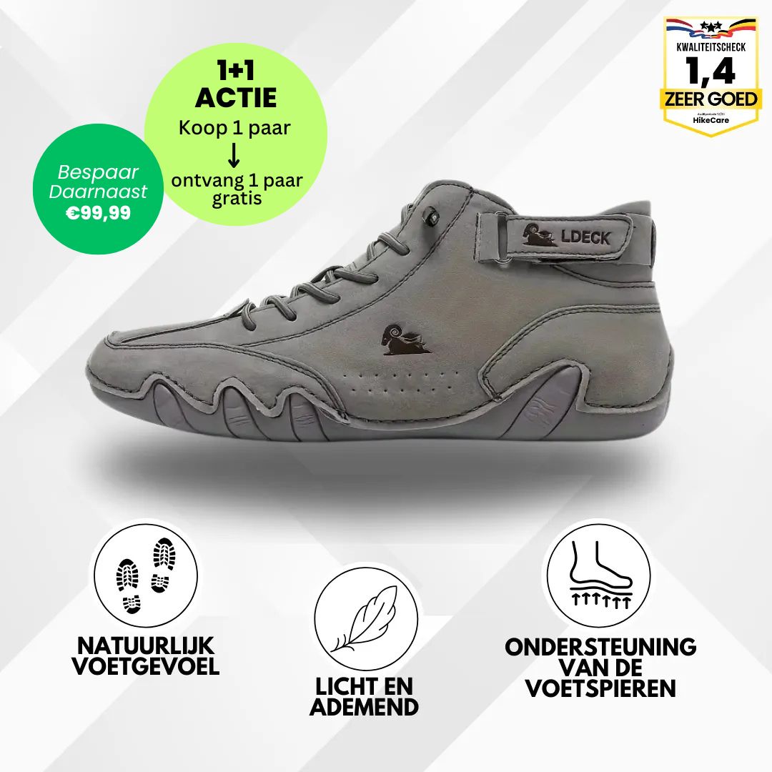 Alpaca - ergonomische, waterdichte & pijnverlichtende barefoot schoenen – Speciale Actie 1+1 Gratis