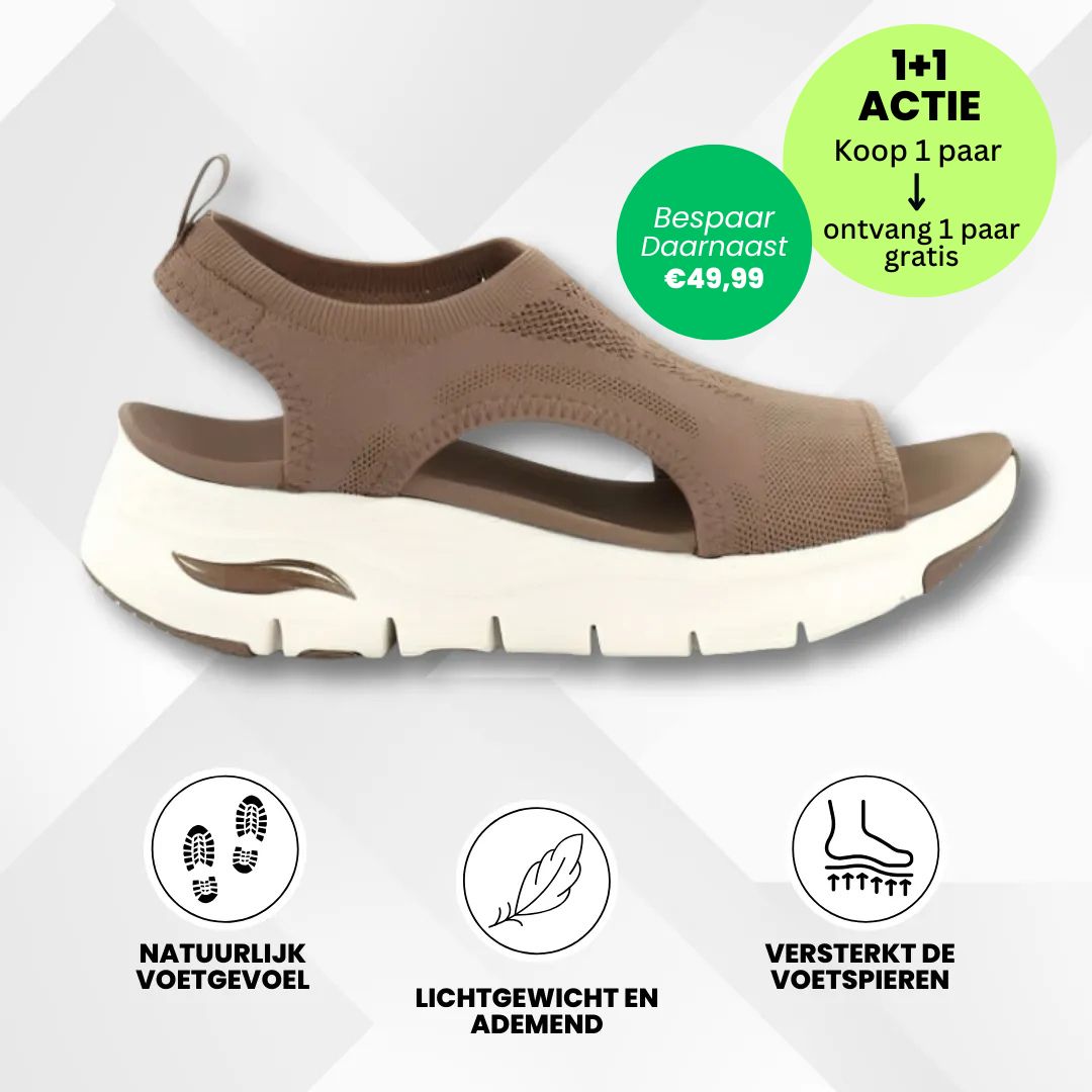 Florax - ergonomische pijnverlichtende comfortsandalen – Speciale Actie 1+1 Gratis