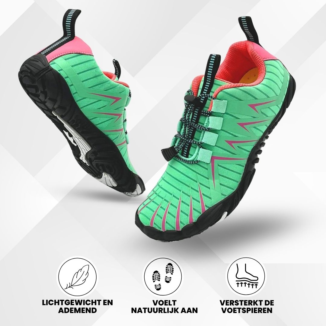 AeroX Pro - ergonomische, waterdichte & pijnverlichtende barefoot schoenen