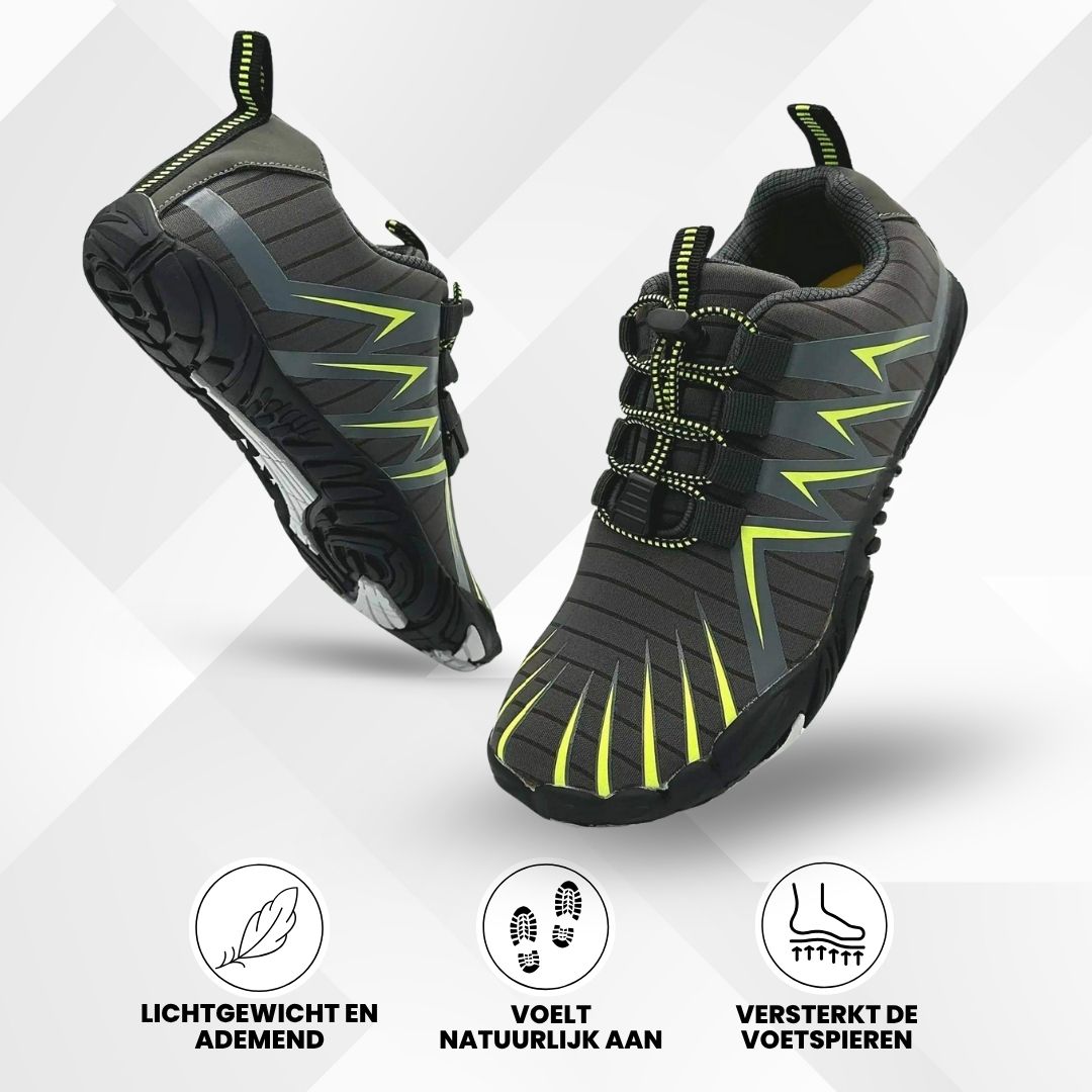 AeroX Pro - ergonomische, waterdichte & pijnverlichtende barefoot schoenen