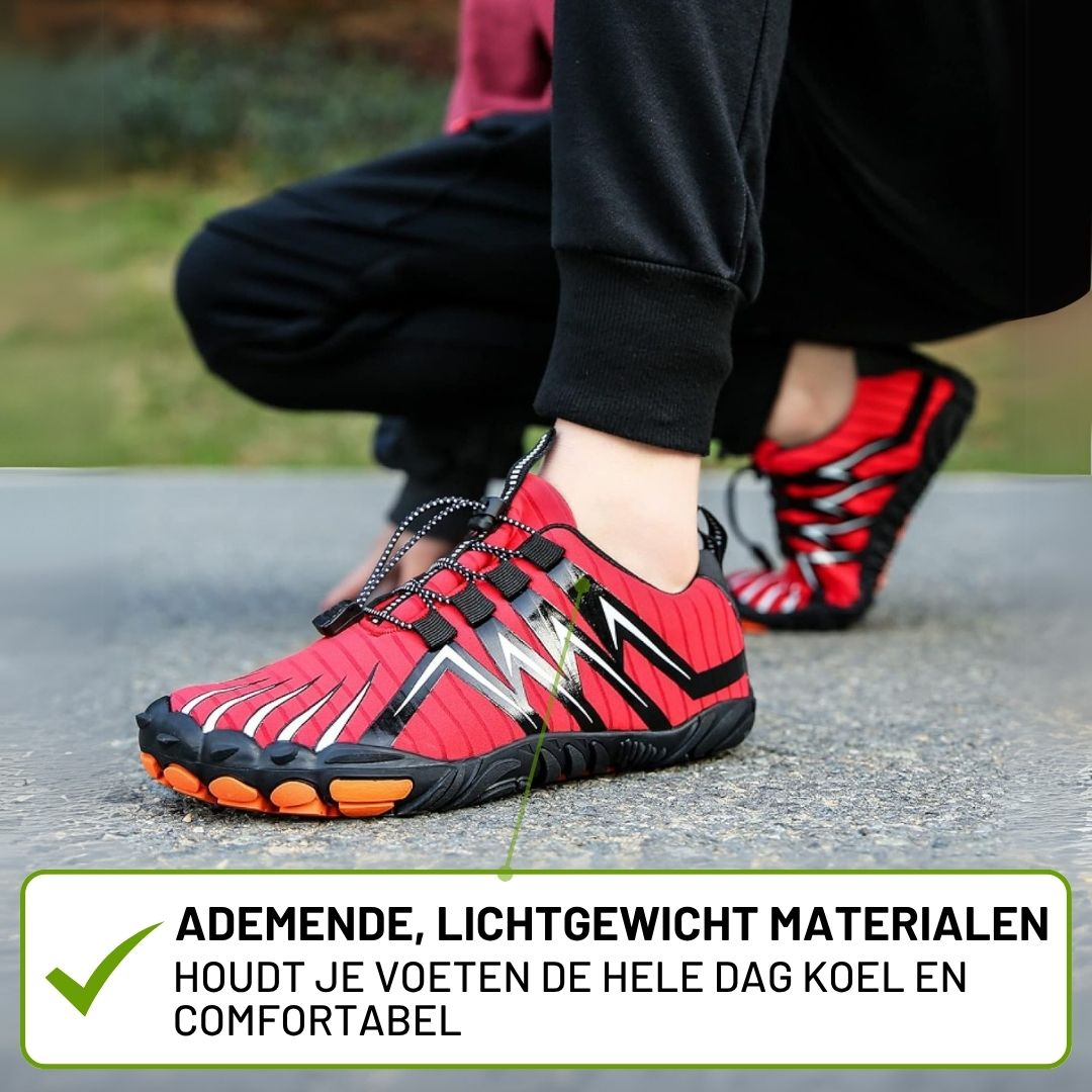 AeroX Pro - ergonomische, waterdichte & pijnverlichtende barefoot schoenen