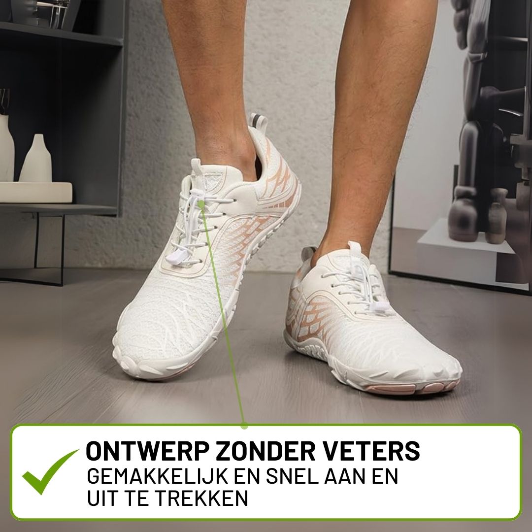 FloraX Pro - ergonomische, pijnverlichtende en waterdichte barefoot schoenen – Speciale Actie 1+1 Gratis