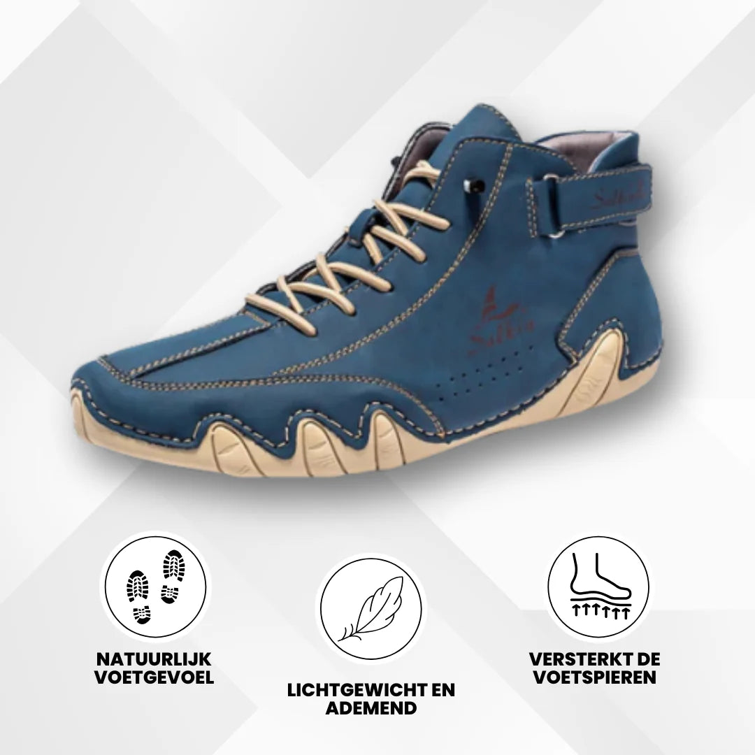 Alpaka - orthopedische, waterdichte en antislip lederen barefoot schoenen