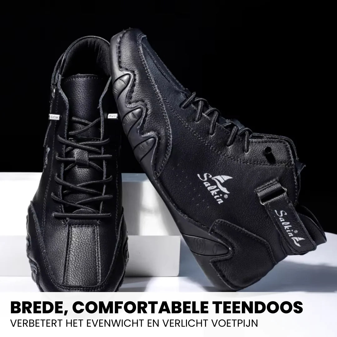 Alpaka - orthopedische, waterdichte en antislip lederen barefoot schoenen