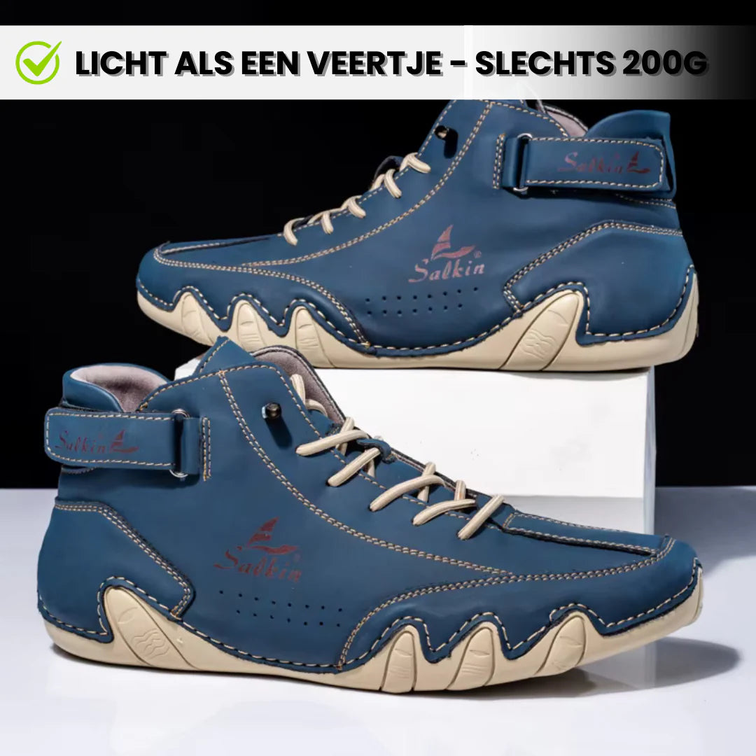 Alpaka - orthopedische, waterdichte en antislip lederen barefoot schoenen