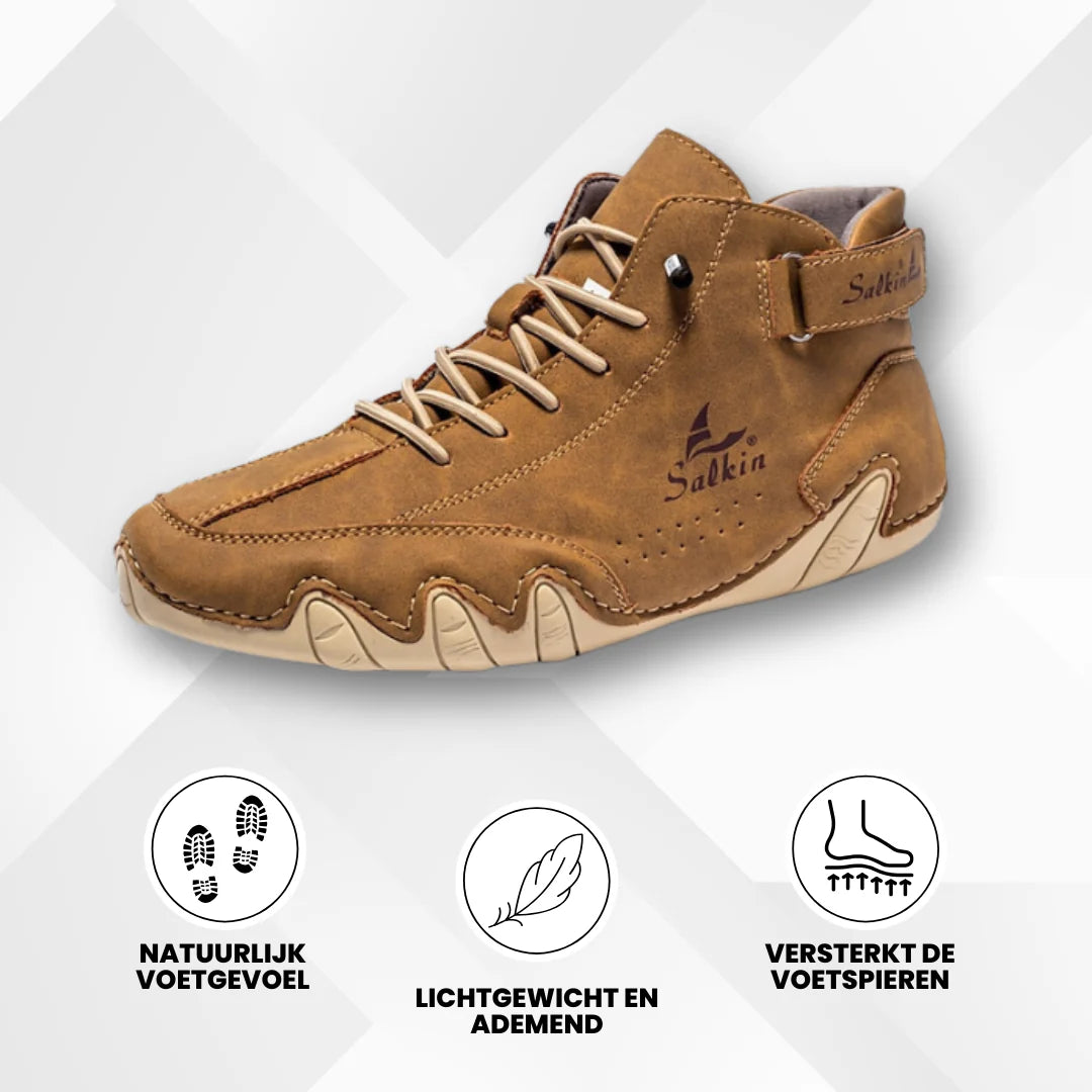 Alpaka - orthopedische, waterdichte en antislip lederen barefoot schoenen