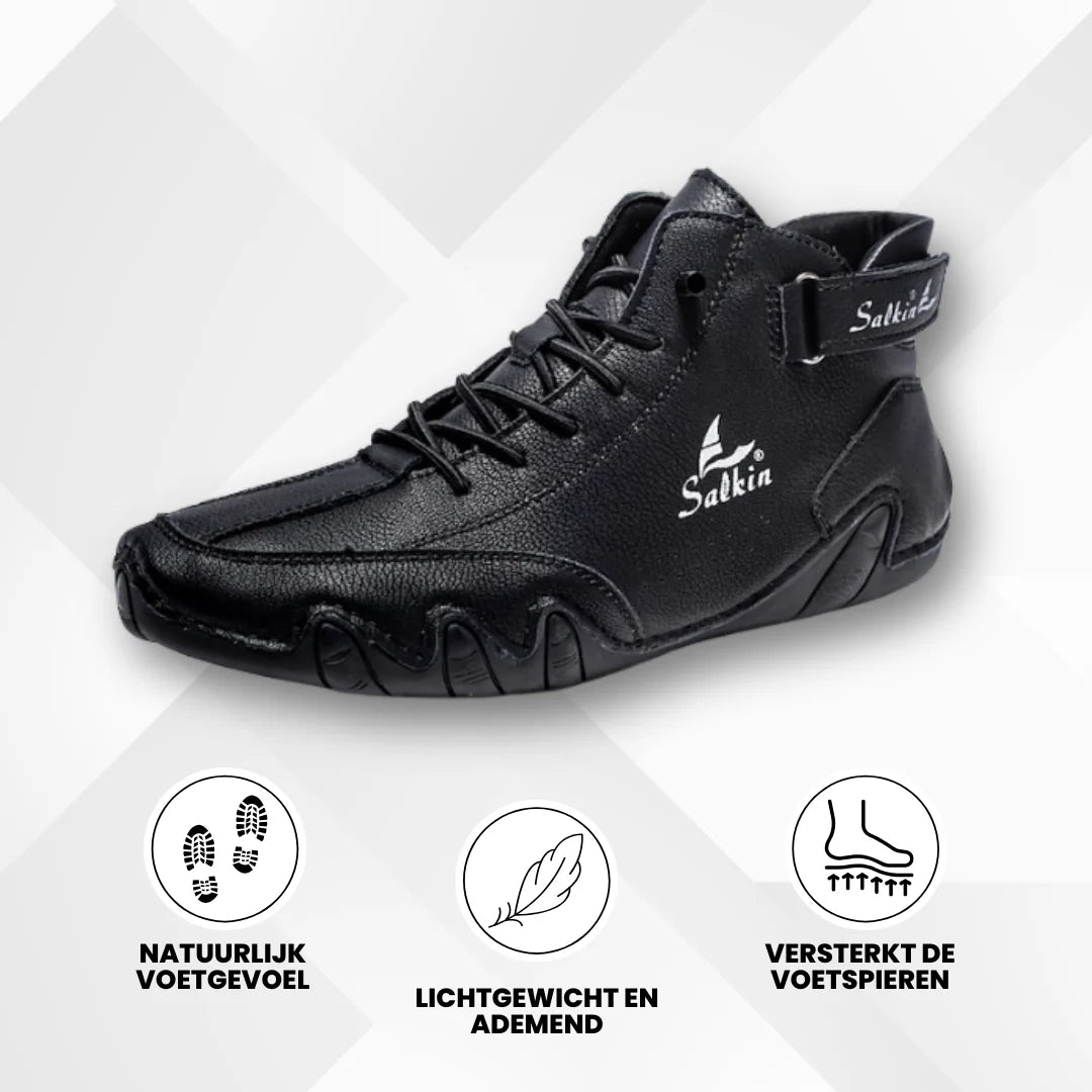 Alpaka - orthopedische, waterdichte en antislip lederen barefoot schoenen