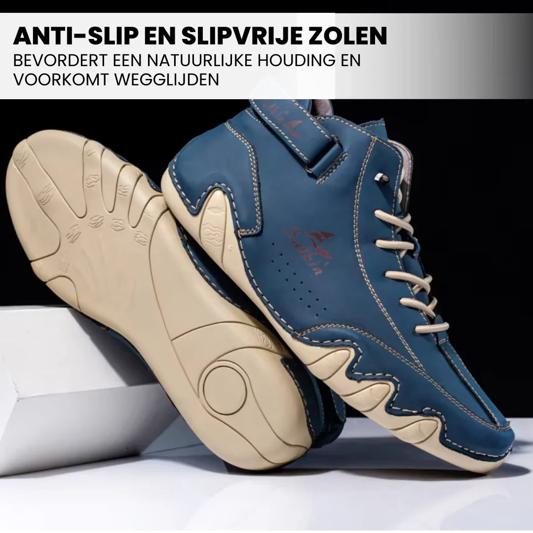 Alpaka - orthopedische, waterdichte en antislip lederen barefoot schoenen