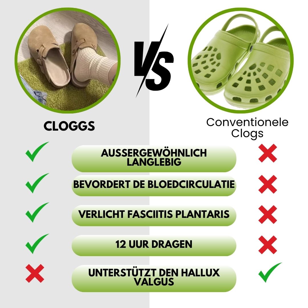 Cloggs - het origineel voor maximaal comfort