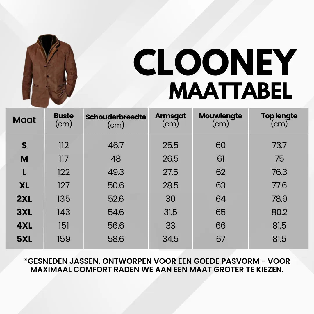 Clooney - lederen jas