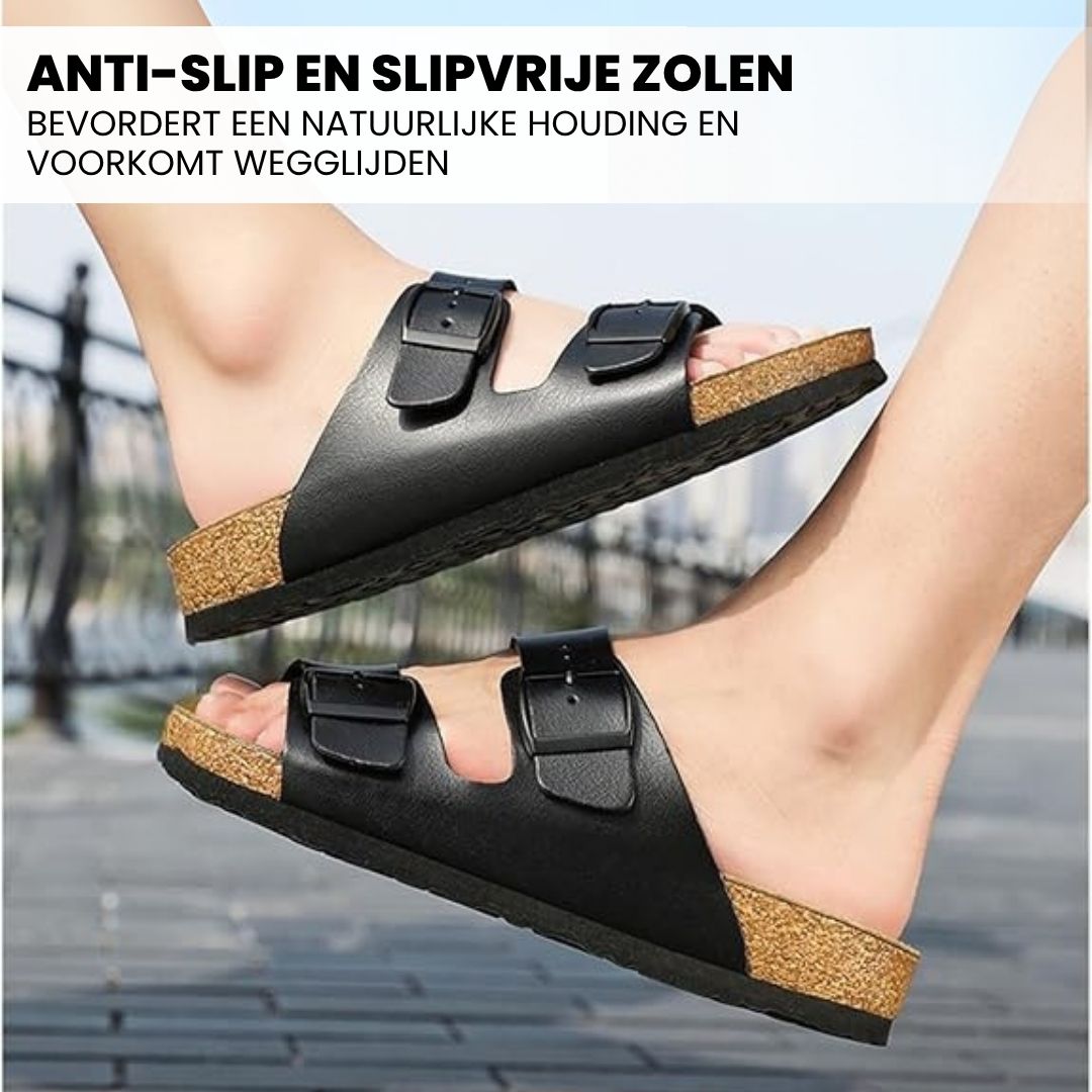 FeelFree - ergonomische en antislip kurken sandalen