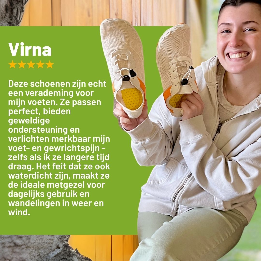 FreeStep - ergonomische, pijnverlichtende en waterdichte barefoot schoenen