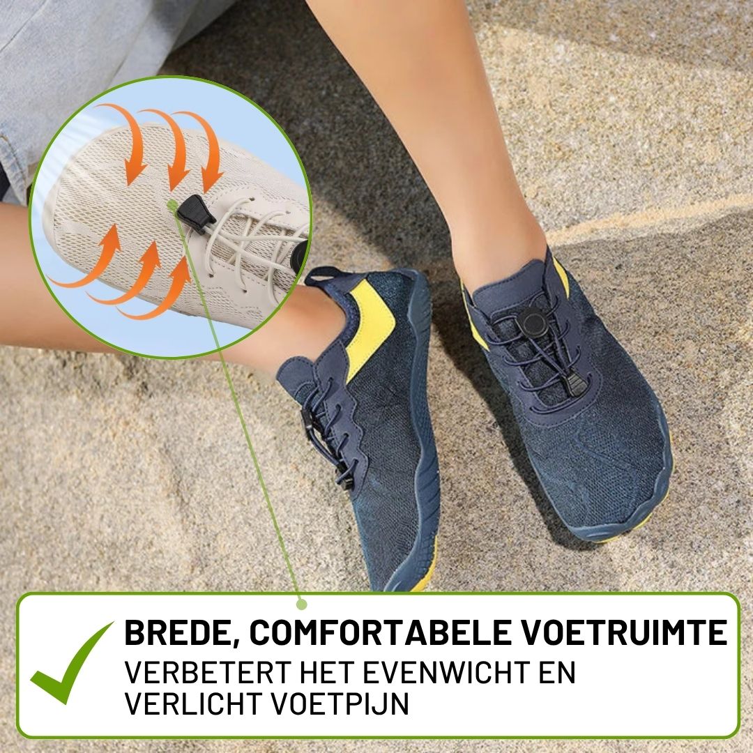 FreeStep - ergonomische, pijnverlichtende en waterdichte barefoot schoenen