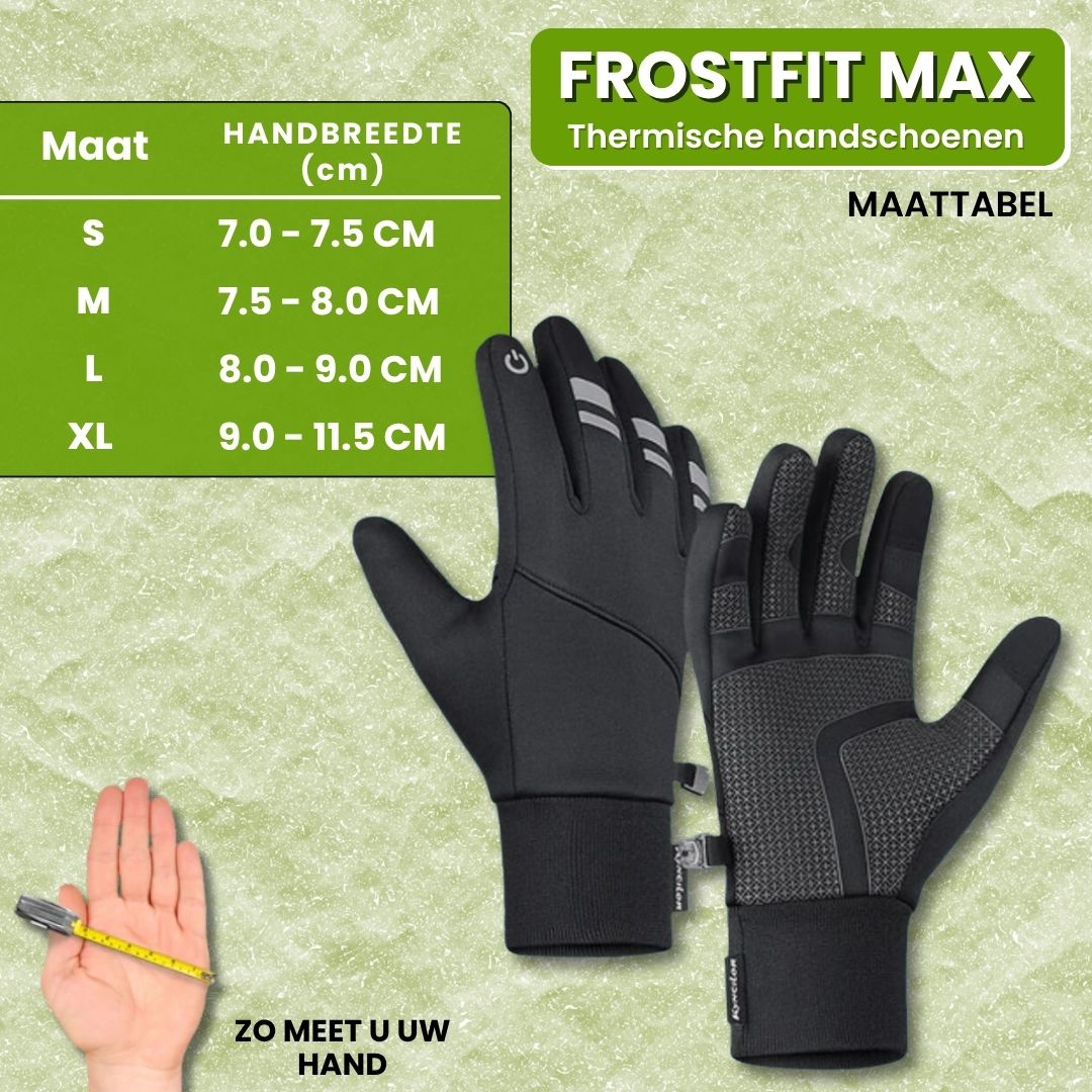 FROSTFIT MAX - Thermische winterhandschoenen om mee te werken op koude dagen