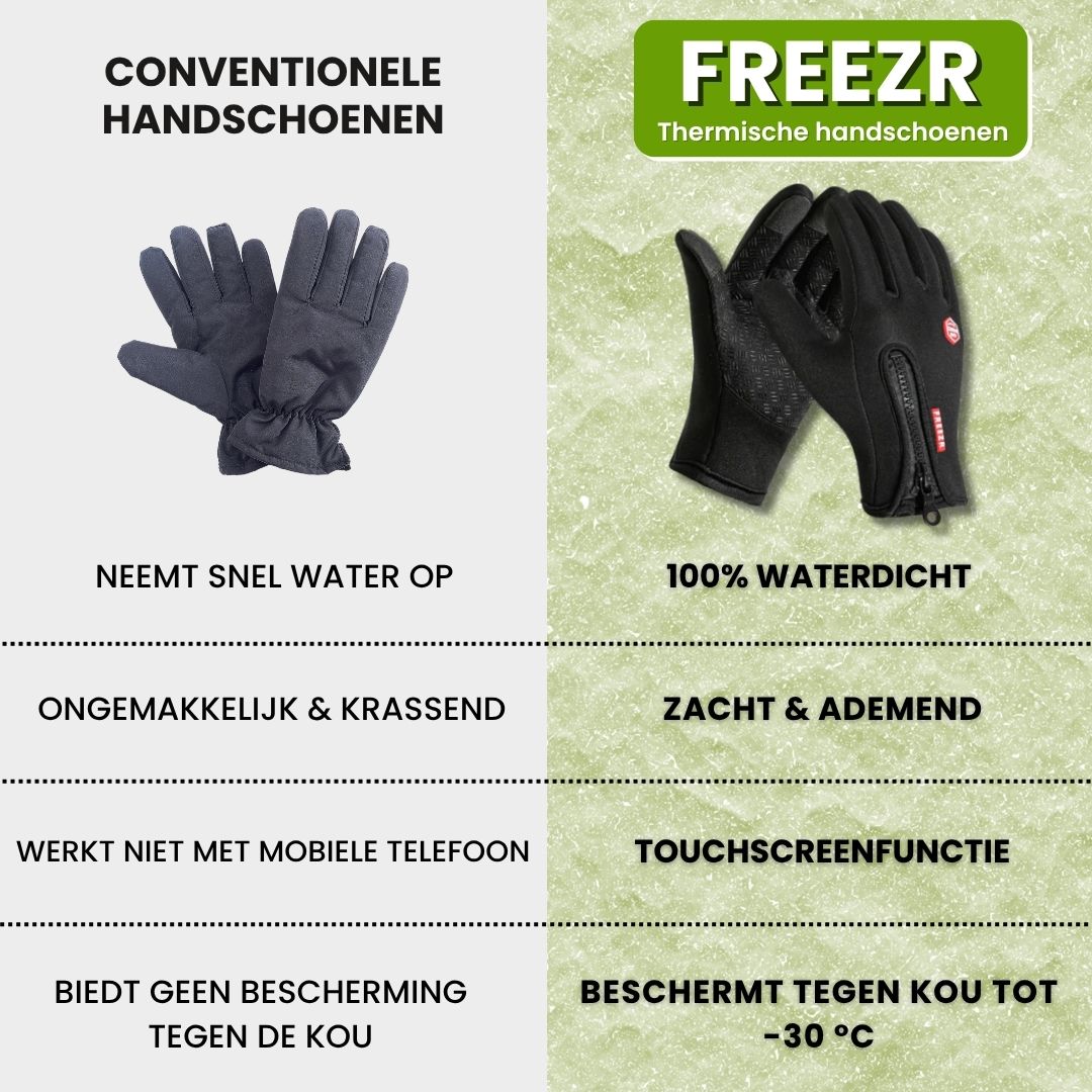 FREEZR Thermo Handschoenen - perfect voor elk avontuur