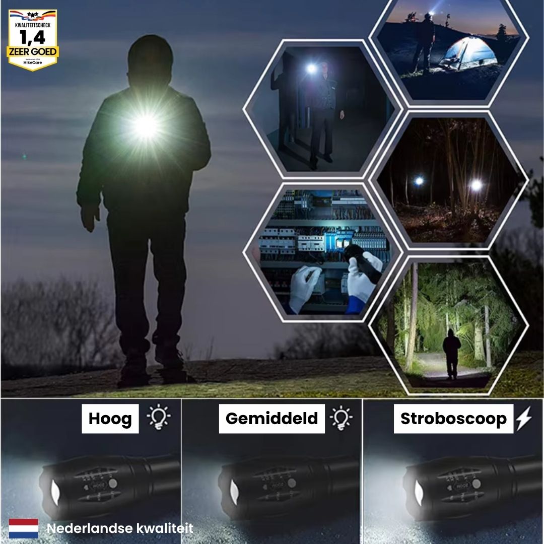 Lumen Pro - tactische zaklamp voor pure helderheid en veiligheid