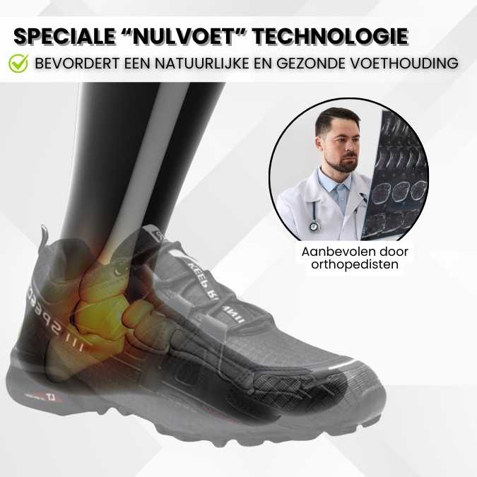 OrthoTrekking -  Orthopedische, gezonde & waterdichte wandelschoenen