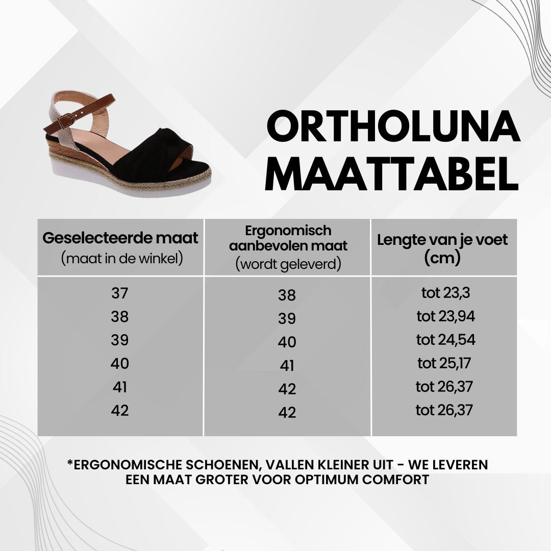 OrthoLuna - ergonomische & pijnverlichtende sandalen voor meer comfort – Speciale Actie 1+1 Gratis