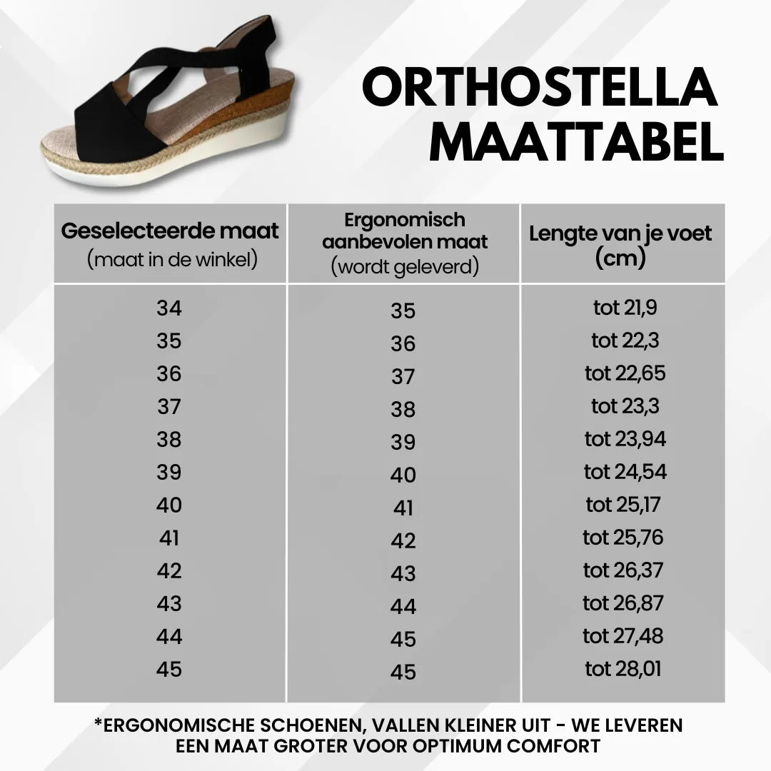 OrthoStella - Ergonomische pijnverlichtende sandalen voor vrouwen