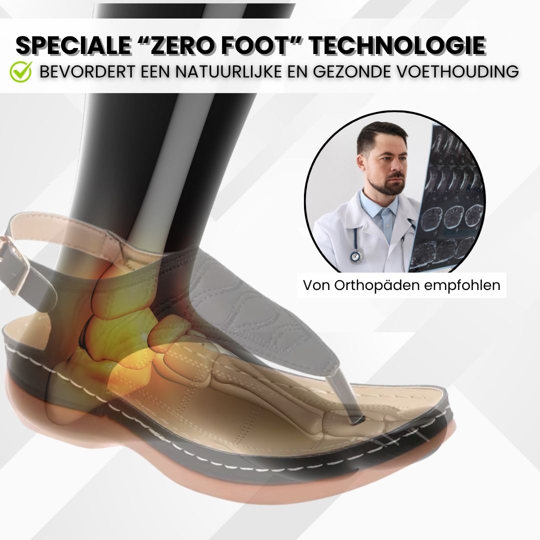 OrthoComfort - Ergonomische pijnverlichtende comfortsandalen voor dames