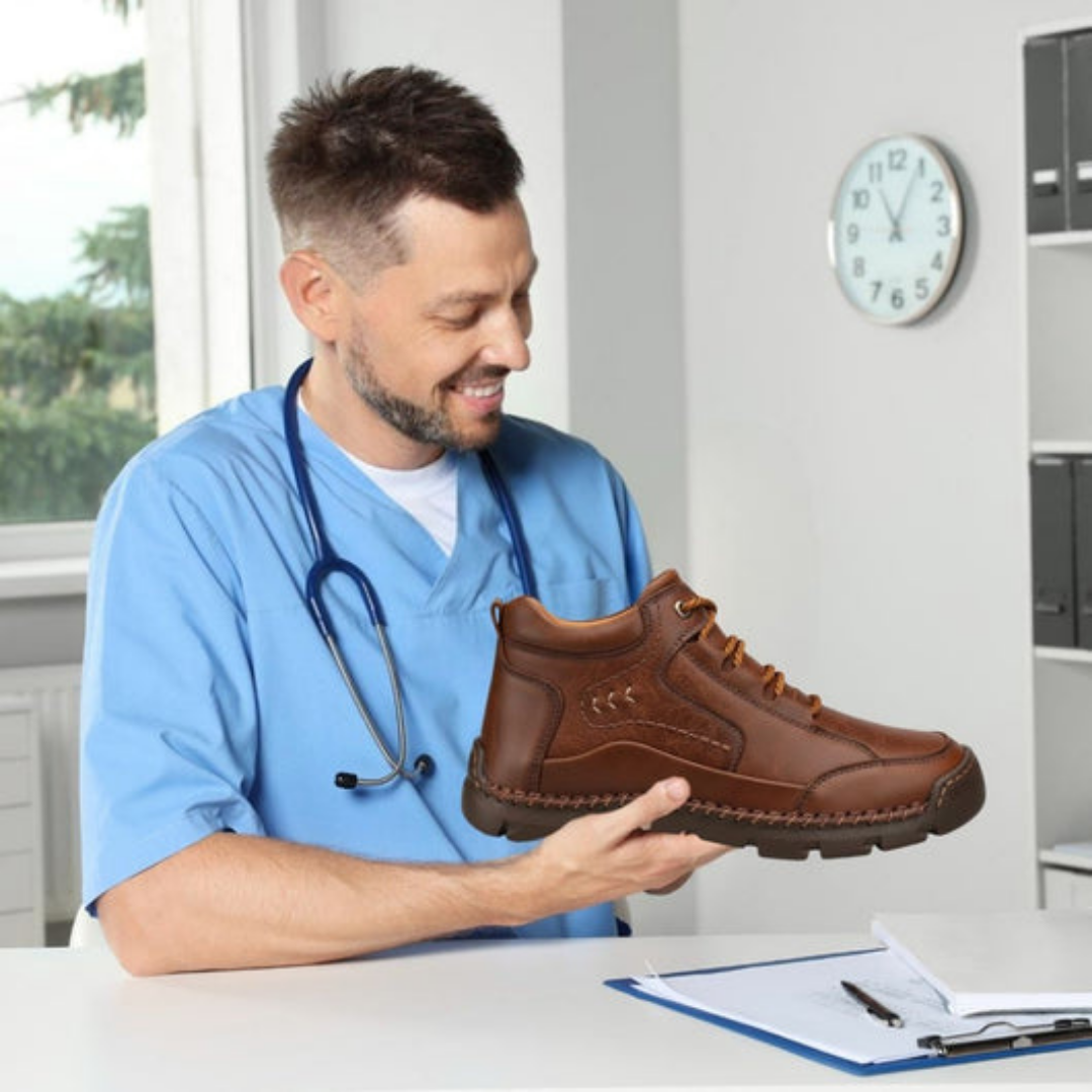 Orthopedische Hoogwaardig leren laarzen