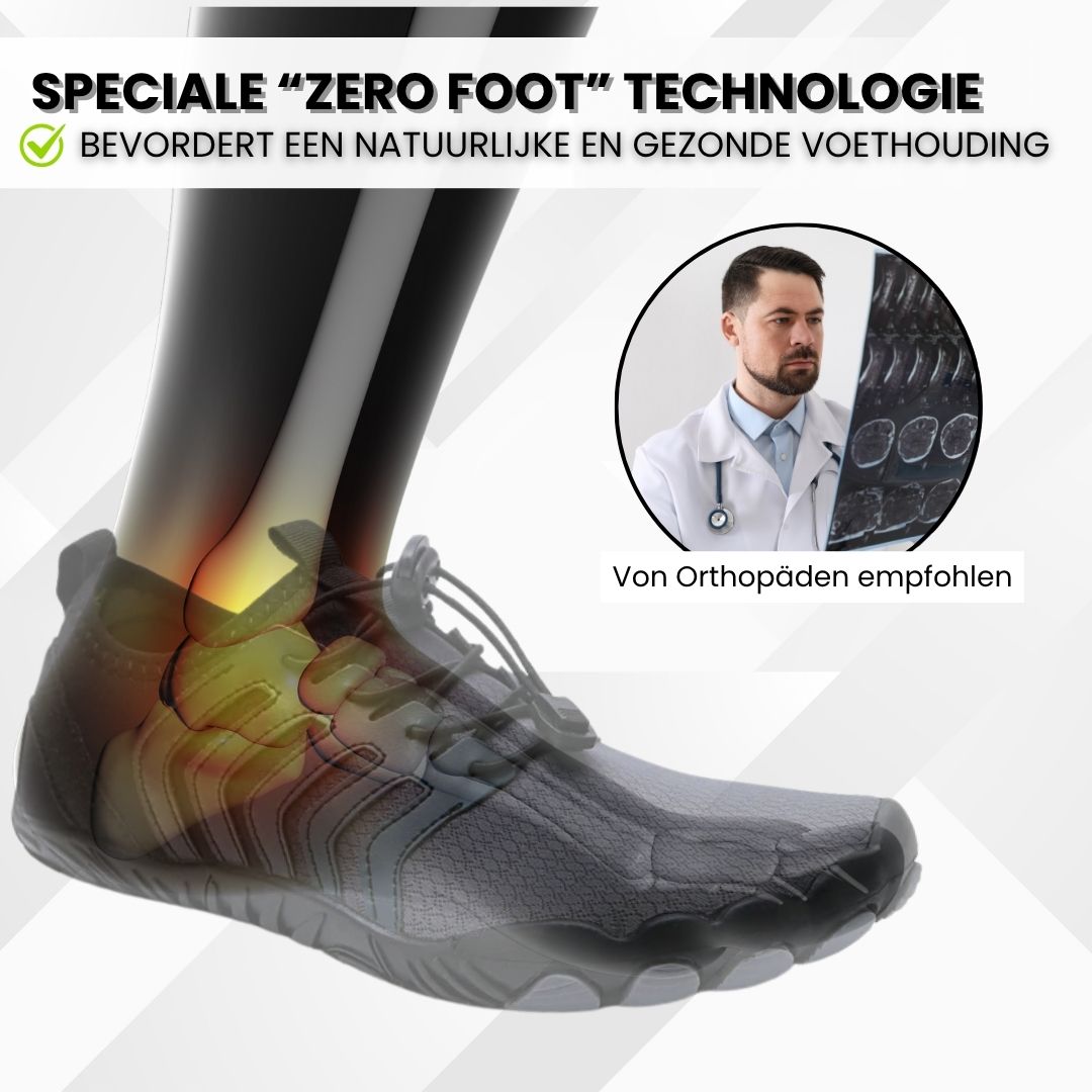 RunnerFit - ergonomische, waterdichte en antislip barefootschoenen
