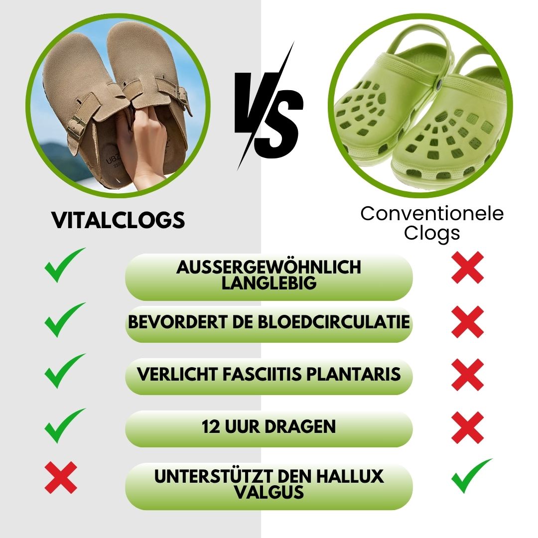 VitalClogs - ergonomische & antislipklompen - het origineel