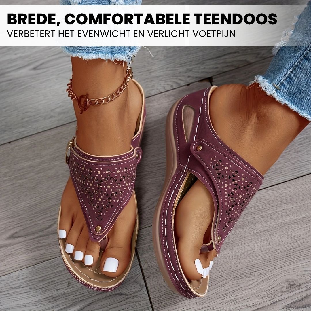 VivaComfort - ergonomische & antislip sandalen voor pijnbestrijding