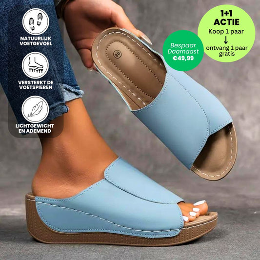 VivaStep sandalen - Ergonomische en antislip sandalen voor pijnverlichting – Speciale Actie 1+1 Gratis