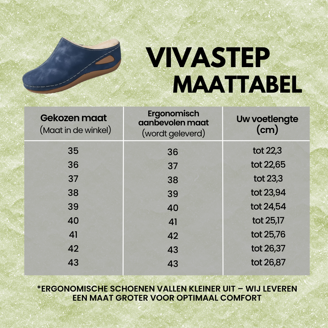 Vivastep - ergonomische & anti-slip Winterslipper