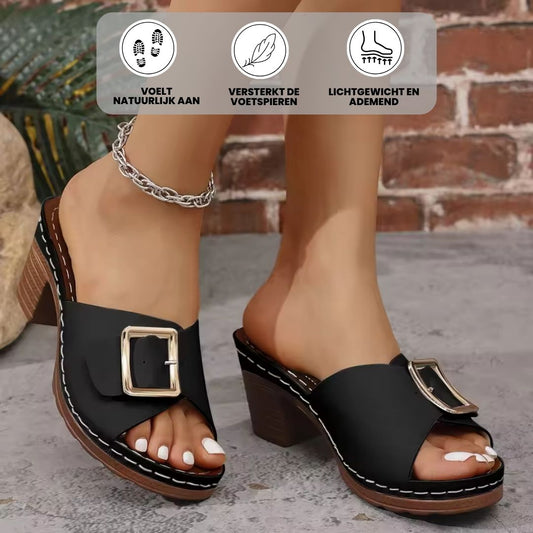 Vivastep - ergonomische en antislip sandalen met hoge hak voor pijnverlichting
