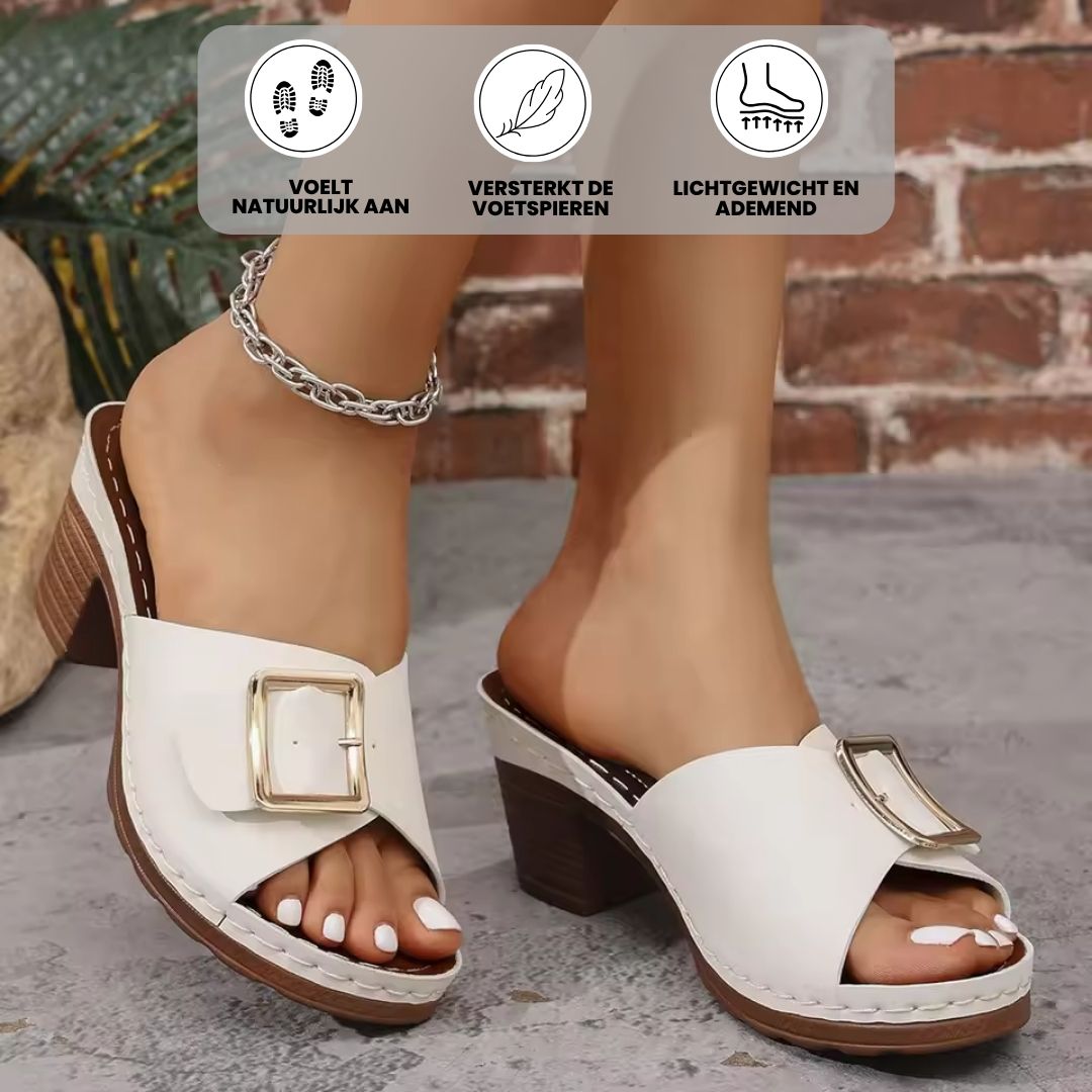 Vivastep - ergonomische en antislip sandalen met hoge hak voor pijnverlichting