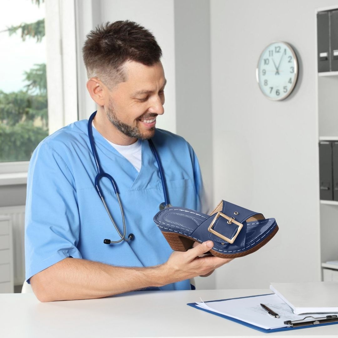 Vivastep - ergonomische en antislip sandalen met hoge hak voor pijnverlichting