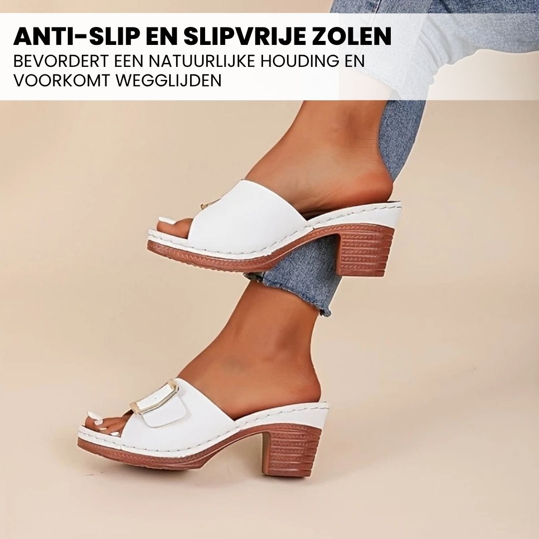 Vivastep - ergonomische en antislip sandalen met hoge hak voor pijnverlichting