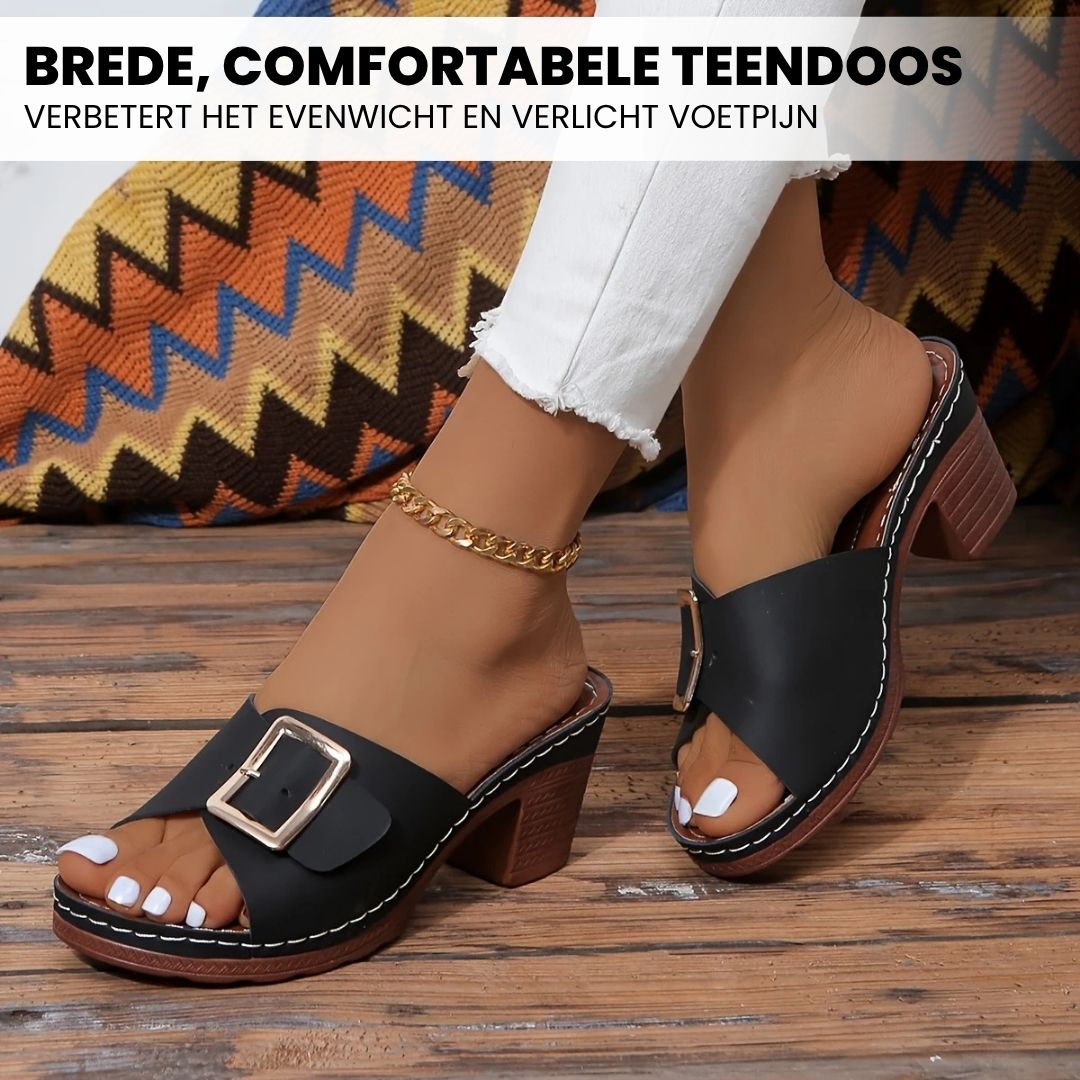 Vivastep - ergonomische en antislip sandalen met hoge hak voor pijnverlichting
