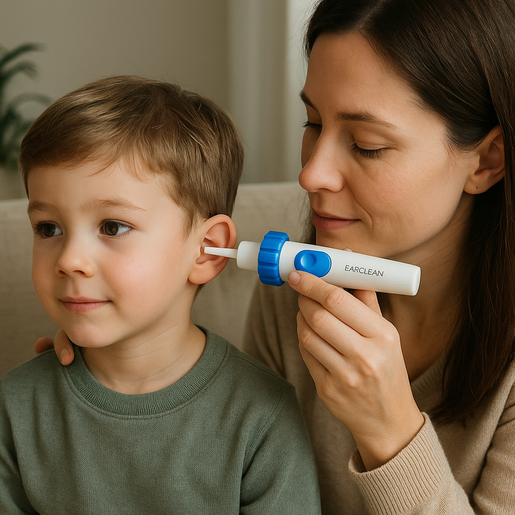 EarClean - Voor heldere oren en beter gehoor – zonder wattestaafjes